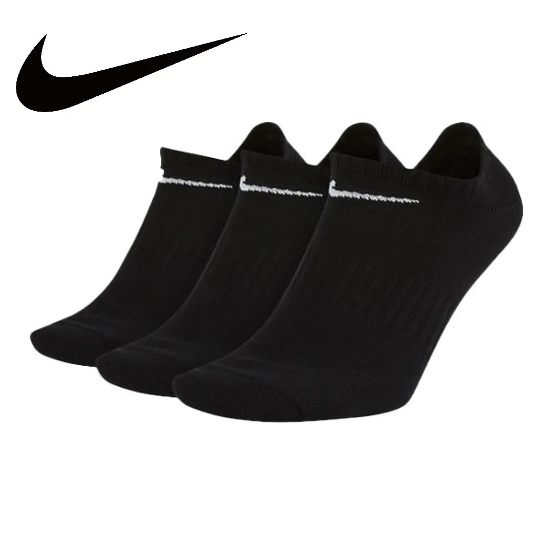 NIKE Unisex Lightweight and quick-drying training socks 3 pairs Autumn support socks Comfortable and soft