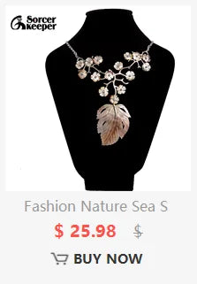 Island Flower Necklace made from SeaShells