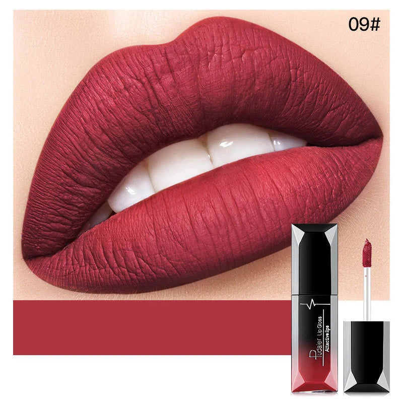 Sexy Matte Long Lasting Lip-gloss Liquid Lipstick Waterproof And Non Stick 21 Colors Lipstick