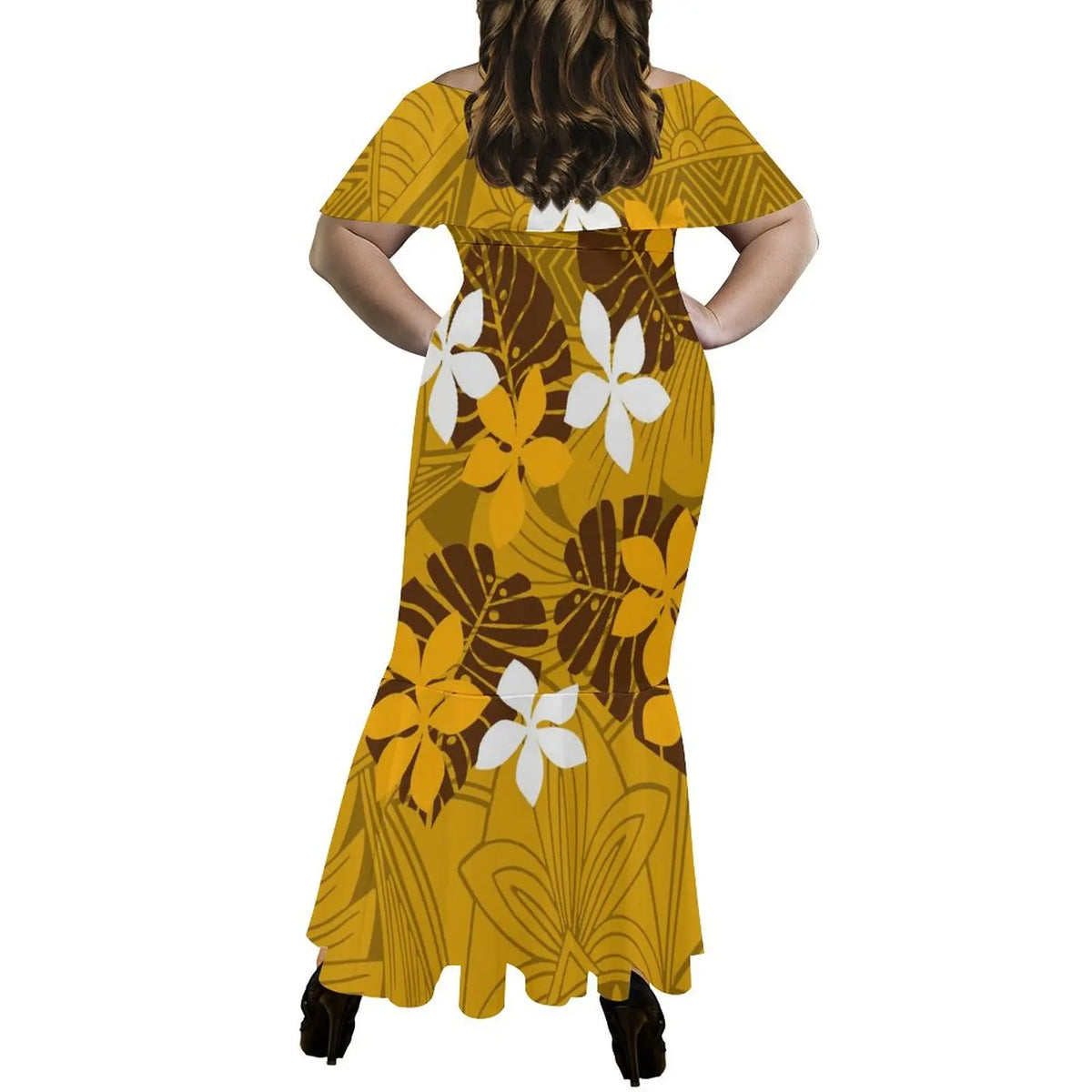 Le-Eva Fabulous Mermaid Dress with matching shirt for him.