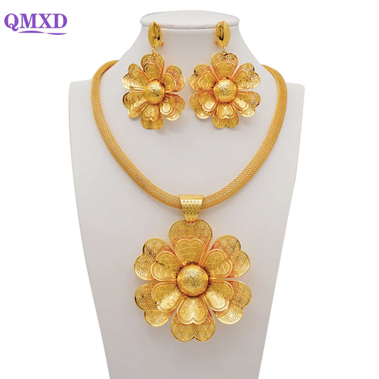 Gold Flower Set = Fashion Accessories