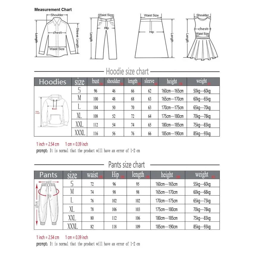 Fitness Unisex jumper + sweatpants set