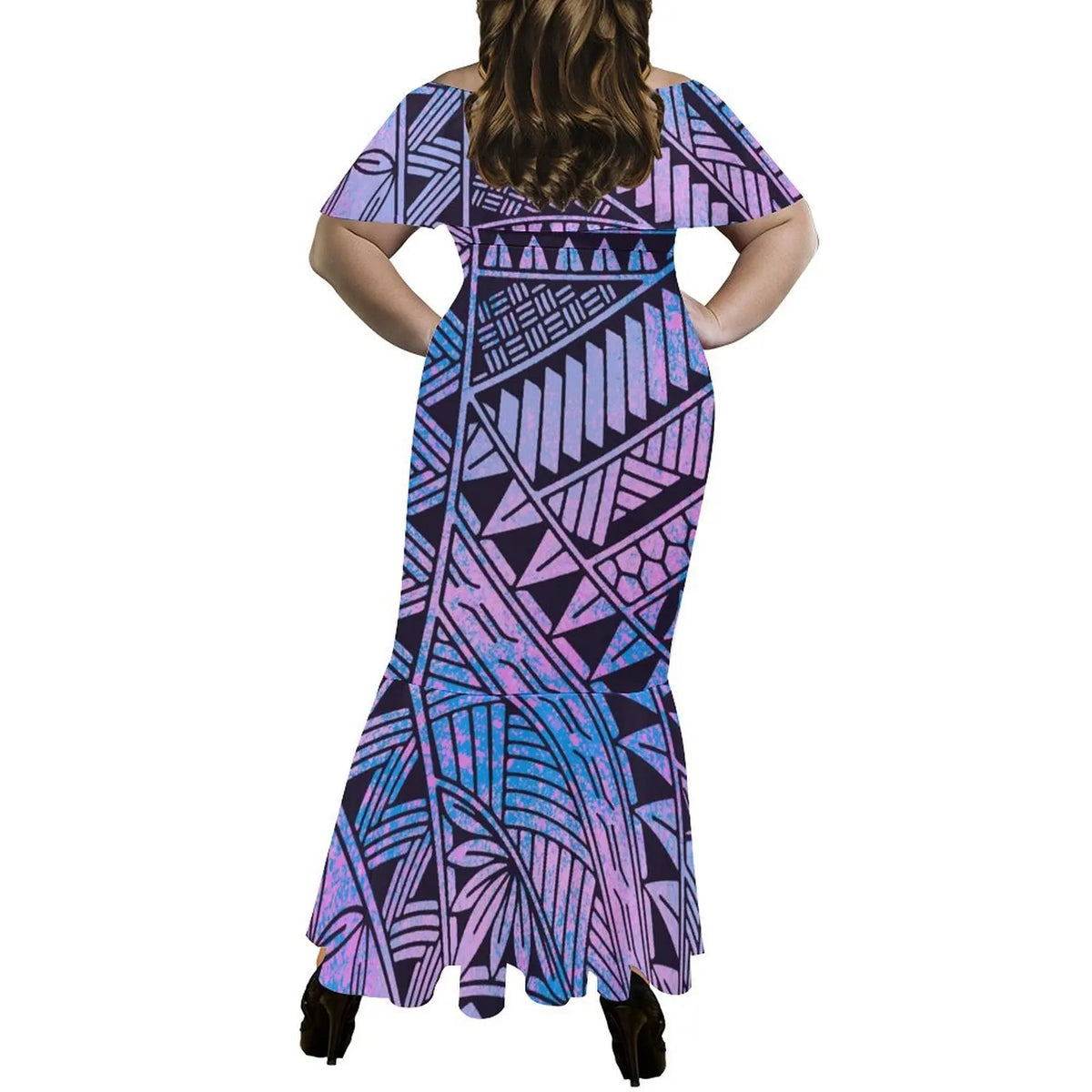 Le-Eva Fabulous Mermaid Dress with matching shirt for him.