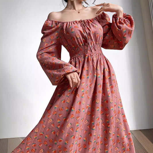 Mulitefao Floral Dress