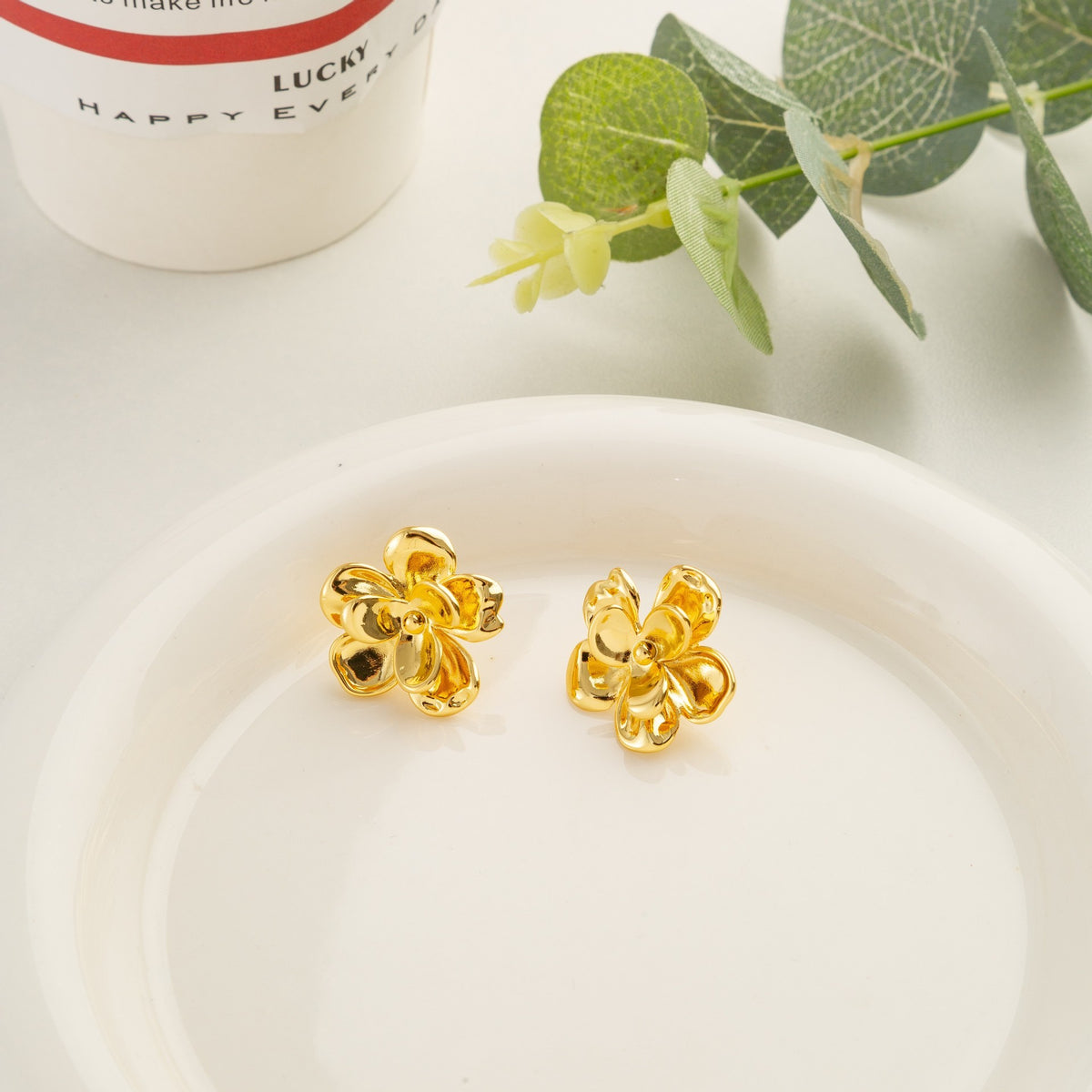 EvaSpark Flower Stud