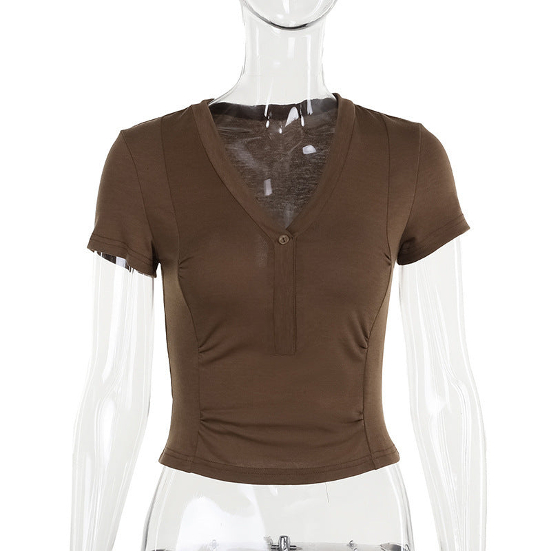 Casual Slim Fit Top