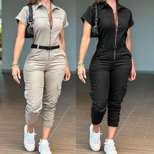 Women's Casual Work Clothes Jumpsuit